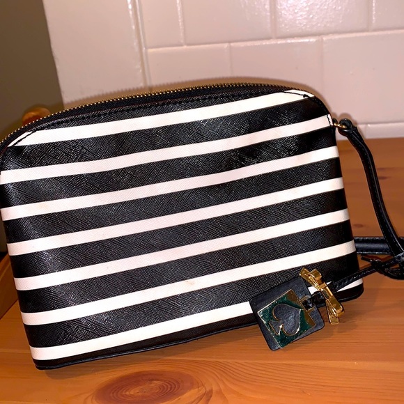 Kate Spade Dome cross-body bag black&white - Picture 2 of 2